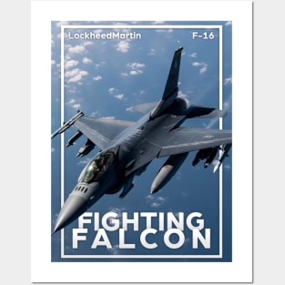 Fighting Falcon F16 Posters and Art